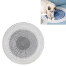 Pet Supplies Cat Scratching Board Hand-woven Ramie Grinding Pad(Gray)