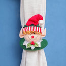 2 PCS Christmas Decoration Creative Doll Curtain Tie Rope Doll Door Hanging Ornaments(Man)