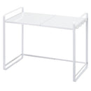 Telescopic Kitchen Microwave Oven Rack Floor Multi-layer Stove Top Shelf