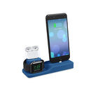 Mobile Phone Charging Stand for iPhone / Apple Whtch 5 / AirPods Pro(Classic Blue)