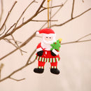 6 PCS Christmas Tree Pendant Ornaments Christmas Refrigerator Magnet(Senior)