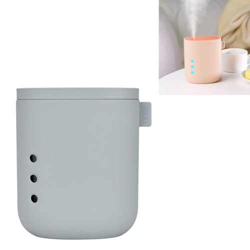 Night Light Humidifier Home Bedroom Desktop Mini USB Air Humidifier(Grey)