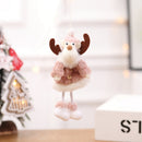 4 PCS Christmas Decorations Creative Christmas Doll Pendant Mini Doll, Specification: Elk