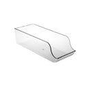 Kitchen Transparent Refrigerator Storage Box Pull-out Beverage Bottle Storage Box, Specification: Small