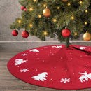 Beads Three-dimensional Christmas Tree Skirt Christmas Decoration Supplies, Specification: 122cm
