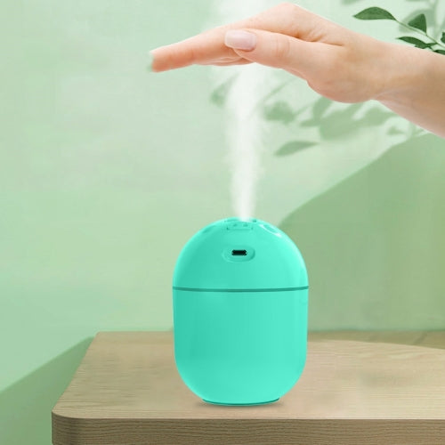 2 PCS Cute Peg Home Air Alcohol Atomizer Night Light Office Desktop Car USB Humidifier(Green)