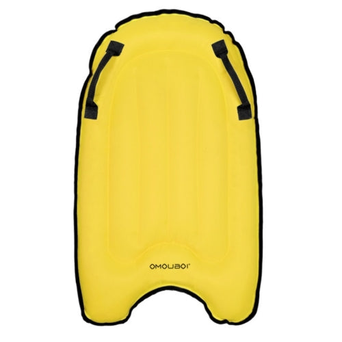 OMOUBOI SOFO00O3-H Inflatable Surfboard Children Swimming Buoyancy Bed Foldable Water Ski(Yellow)