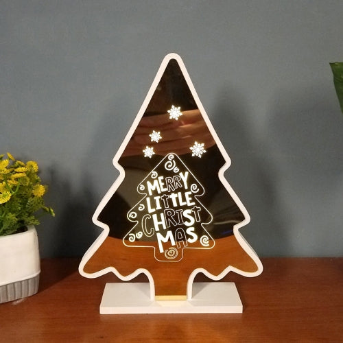 Christmas Decoration Atmosphere Lights Home Decoration Crafts, Size:S(Golden Christmas Tree )