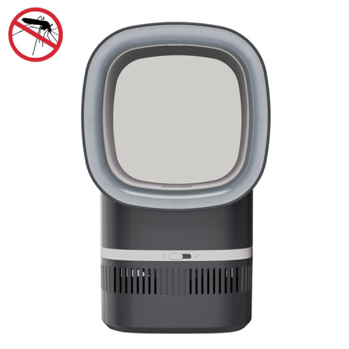 Chargable LED Mosquito Lamp Insect Repellent USB Mute Mosquito Repellent Lamp, Colour: Black