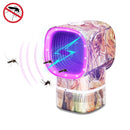 Chargable LED Mosquito Lamp Insect Repellent USB Mute Mosquito Repellent Lamp, Colour: Branch Pattern