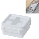 5 PCS Combinable Drawer With Lid Sorting Cross Window Desktop Sundries Storage Box, Colour: Small Square
