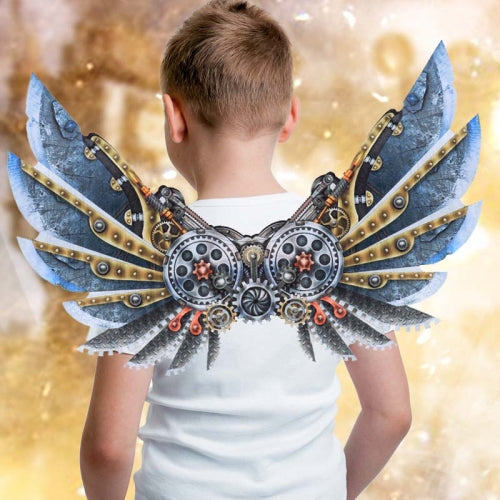 Halloween Carnival Dress Up Adult Children Mechanical Punk Decorative Wings, Size:Child