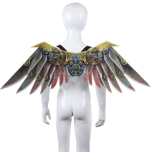 Halloween Carnival Stage Dress Up Props Adult Children Cosplay Punk Blade Wings, Style:Chlid
