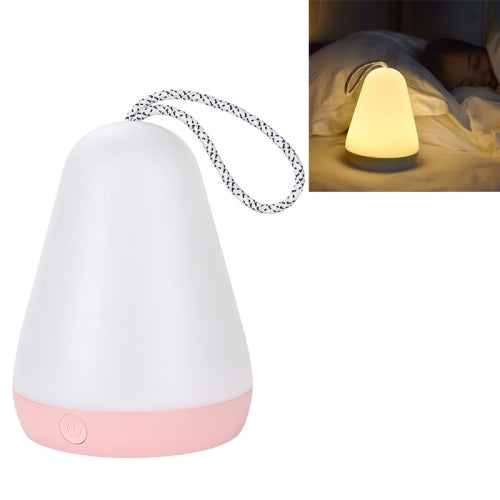 Multifunctional USB Outdoor Portable Lantern Light Bedside LED Atmosphere Light(Pink)