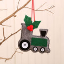 10 PCS Christmas Ornaments Christmas Tree Car Pendant(Grey)