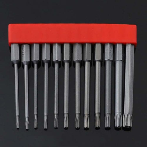 12 PCS / Set Screwdriver Bit With Magnetic S2 Alloy Steel Electric Screwdriver, Specification:9