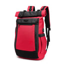 Ozuko 9066 Waterproof Travel Computer Backpack with External USB Charging Port(Red)