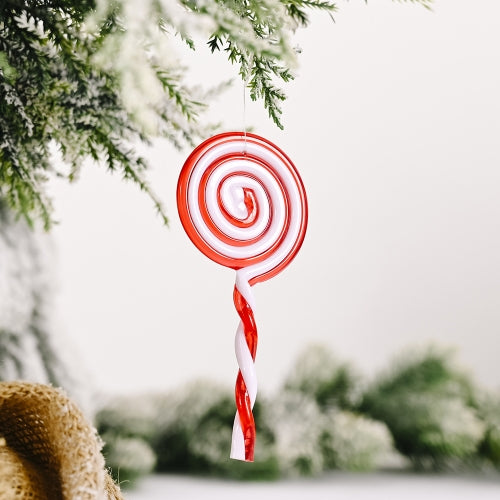 10 PCS Christmas Decorations Simulation Candy Christmas Tree Ornaments, Specification: Small Lollipop