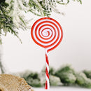 10 PCS Christmas Decorations Simulation Candy Christmas Tree Ornaments, Specification: Large Lollipop