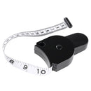 Body Fat Caliper Body Fat Tester Skinfold Measurement Tape with Measurement Chart Body Health Care Tool
