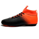 Anti-skid Soccer Training Shoes for Men and Women, Size:43(Orange)
