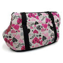 Retro Pet Carrying Bag Comfortable & Breathable Backpack For Cats And Dogs, Size:S 45x21x22cm(Love)
