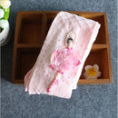 Children Spring and Autumn Pantyhose Girls Knit Cotton Leggings, Size:M(Pink)
