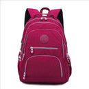 Backpacks School Backpack for Teenage Girls Female Laptop Bagpack Travel Bag, Size:33X16X47cm(T1377 Burgundy)