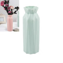 2 PCS Creative Plastic Round Vase Simple Anti-fall Home Decoration Ornaments(Green)