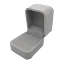 3 PCS Exquisite Jewelry Packaging Gift Box, Specification:5x5.5cm (Flannel Grey)