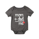 Summer Newborn Baby Clothes Boy Girl Kids Cotton Bodysuit Funny Cute Kawaii Outfits Infant Short Sleeve, Kid Size:80cm