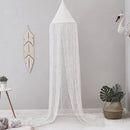 Children Room White Lace Dome Mosquito Net Bed Curtain