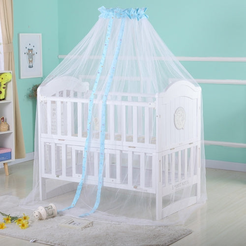 Crib Dome Lightweight Mosquito Net, Size:4.5x1.7 Meters, Style:Flower Side Mosquito Net