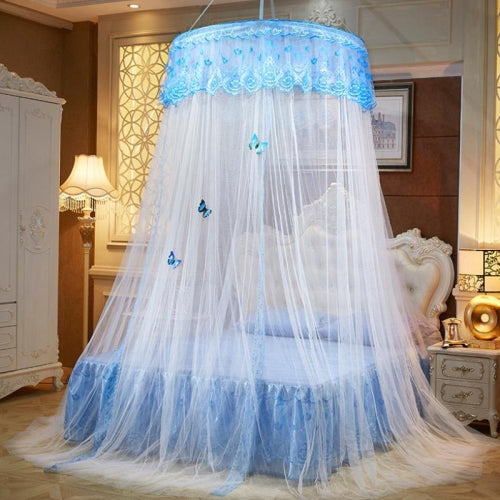 Dome Suspended Floor Mosquito Net, Size:1 Meter in Diameter(White)