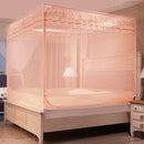 Household Free Installation Thickened Encryption Dustproof Mosquito Net, Size:180x200 cm, Style:Full Bottom(Jade)