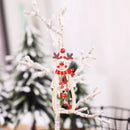 5 PCS Christmas Decorations Hollow Candle Pendants(Elk )