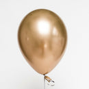 50 PCS 12inch Glossy Metal Pearl Latex Balloons Metallic Color Inflatable Air Ball Birthday Party Decor(Gold)