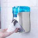 Wall-mounted Bathroom Shampoo Body Wash Hand Induction Foam Soap Dispenser(Champagne Gold)