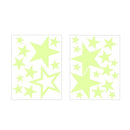 3 PCS AFG33003 Home Decoration Luminous Stars Moon PVC Stickers, Specification:27PCS Star