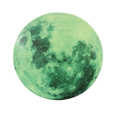 3 PCS AFG33003 Home Decoration Luminous Stars Moon PVC Stickers, Specification:Green Moon 10cm
