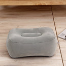 Travel Portable Inflatable Foot Rest Pilllow Mat Pad, Size:16x9cm(Gray)