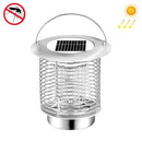 Outdoor Solar Waterproof Mosquito Lamp Mosquito Repellent, Color:TM01 Silver