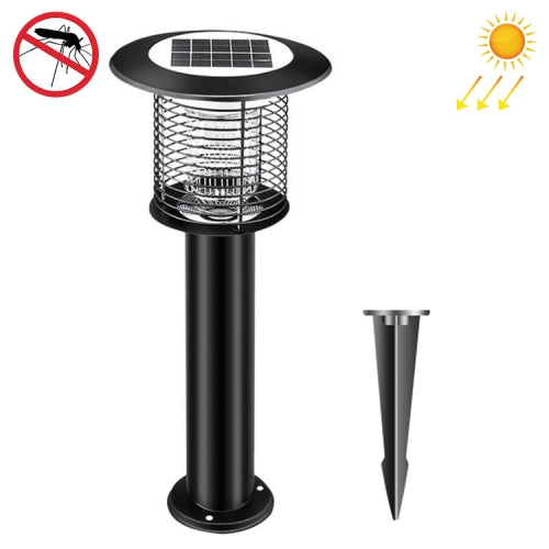 Outdoor Solar Waterproof Mosquito Lamp Mosquito Repellent, Color:TM03 Black