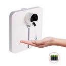 CRUCGRE Intelligent Automatic Induction Soap Dispenser Wall-mounted Foam Hand Washer Disinfector Alcohol Sprayer, Style:Drop Type Battery