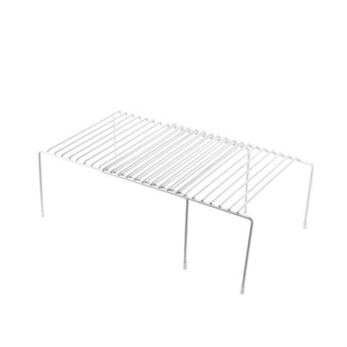 Kitchen Drain Rack Dish Sauce Rack Layered Storage Rack Retractable Rack, Style:Thickened(White)