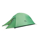 Naturehike Outdoor Camping Rainproof Tent Single Outdoor Tent, Style:Individual(210T Plaid Bud Green)