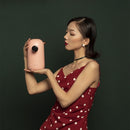 VISEN 3 Seconds Hot Portable Travel Water Heater Home Instant Mini Water Dispenser, Specification: 3 Pin GB Plug 220V (Cherry Blossom Pink)