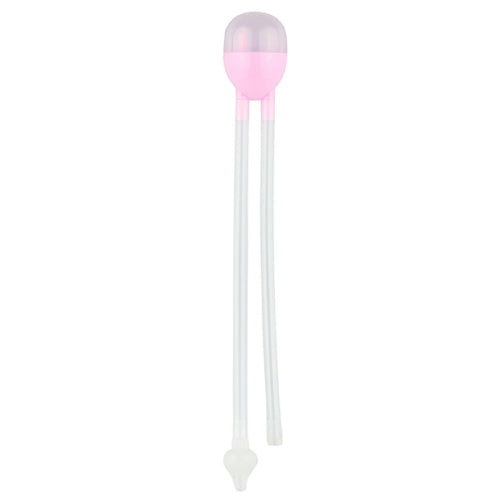 Newborn Baby Safety Nose Cleaner Vacuum Suction Nasal Aspirator Flu Protections Nasal Aspirator Nasal Snot Nose Cleaner Baby(pink)