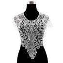 White Lace Embroidery Hollow Fake Collar DIY Clothing Accessories, Size: About 55 x 47cm