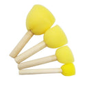 15 PacksSponge Stamp Children Drawing Supplies(Mushroom Stick)